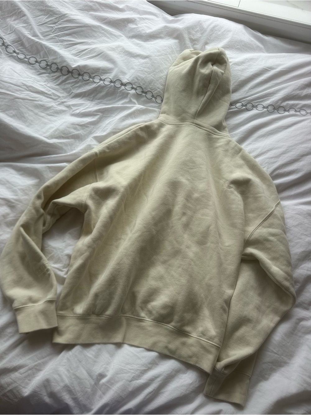 Essentials Women's Hoodie Sweater In Cream View 6
